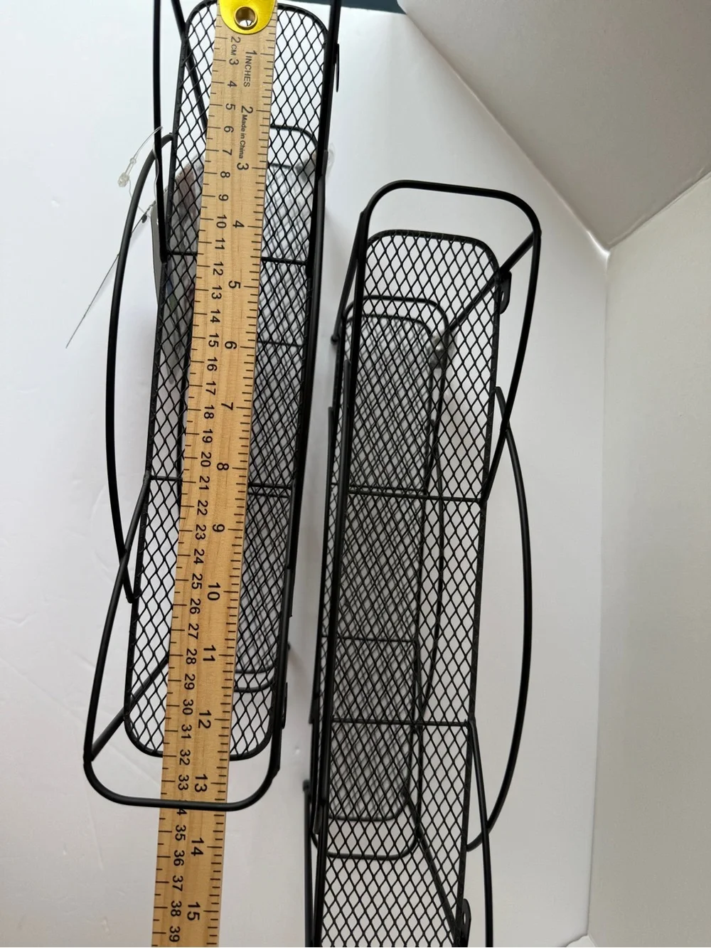 Black Metal Nail Polish Craft Rack Organizer